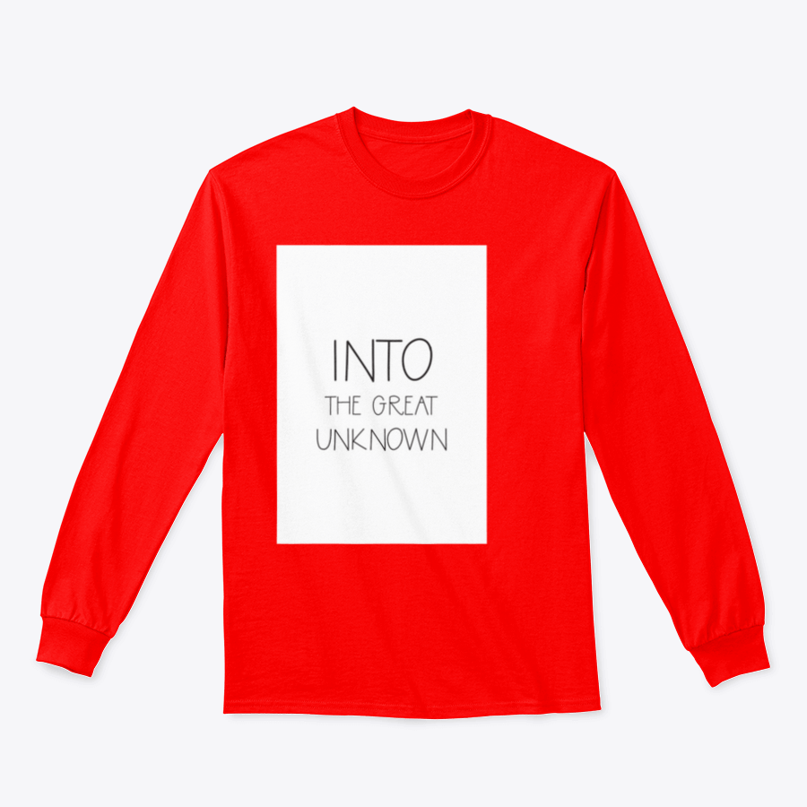 A cozy sweatshirt featuring a wild quote design, perfect for casual wear and adventures.
