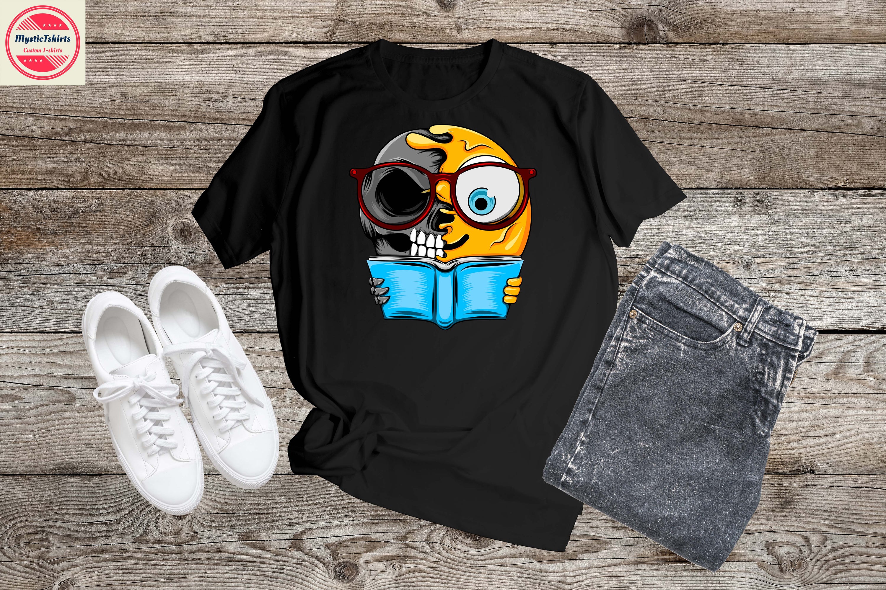 A vibrant CRAZY FACE personalized T-Shirt featuring custom text, showcasing high-quality fabric and eco-friendly printing.