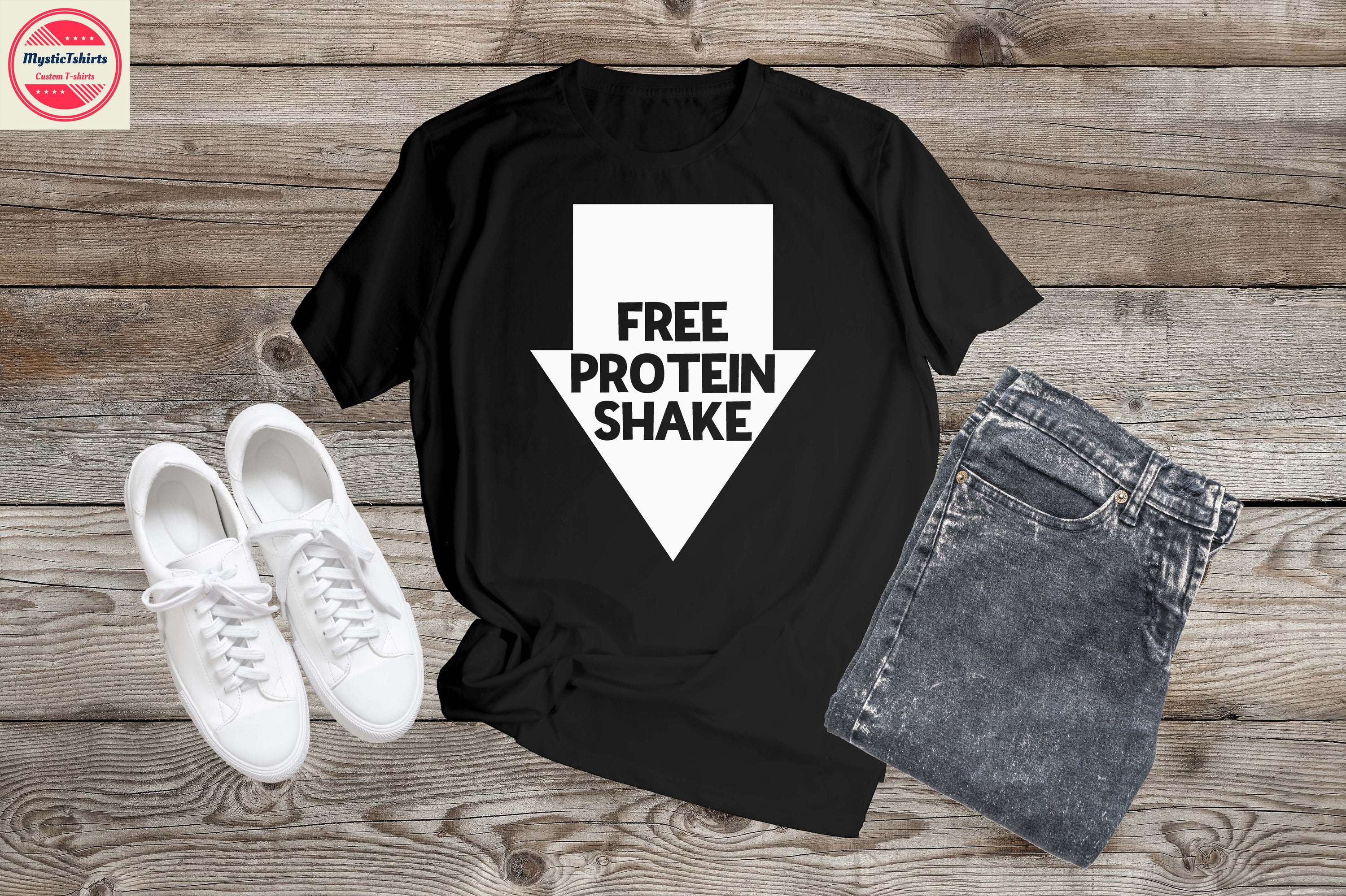 A vibrant custom T-shirt featuring personalized text, showcasing high-quality fabric and eco-friendly printing.