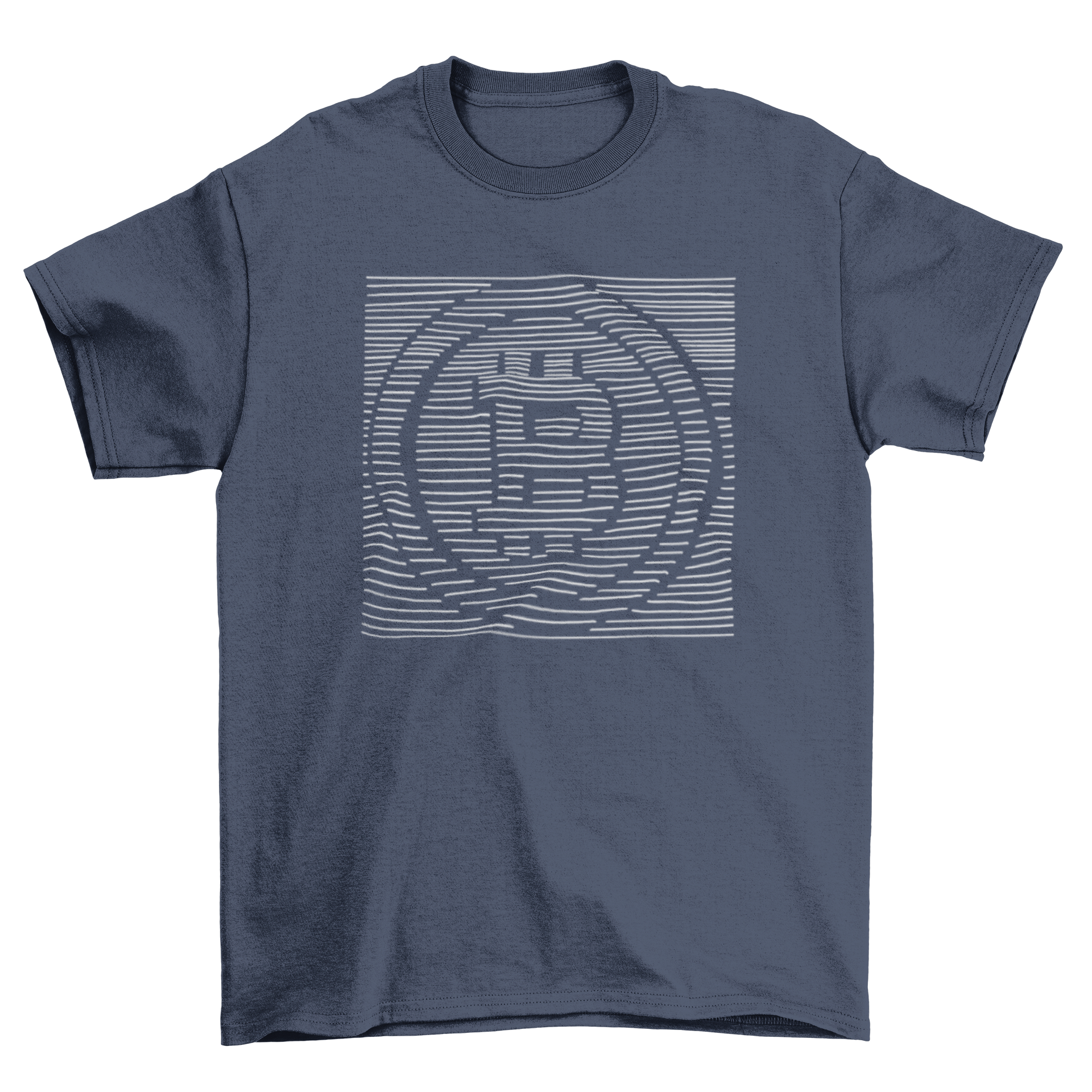 Stylish 3D Bitcoin t-shirt featuring the Bitcoin logo in vibrant colors.