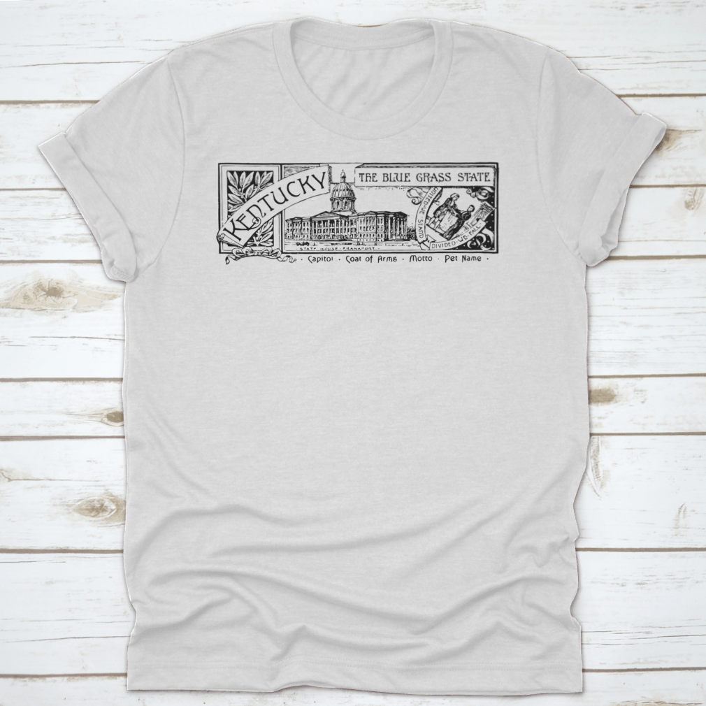 Vintage Banner representing Kentucky, the Bluegrass State, featuring classic design and quality fabric.