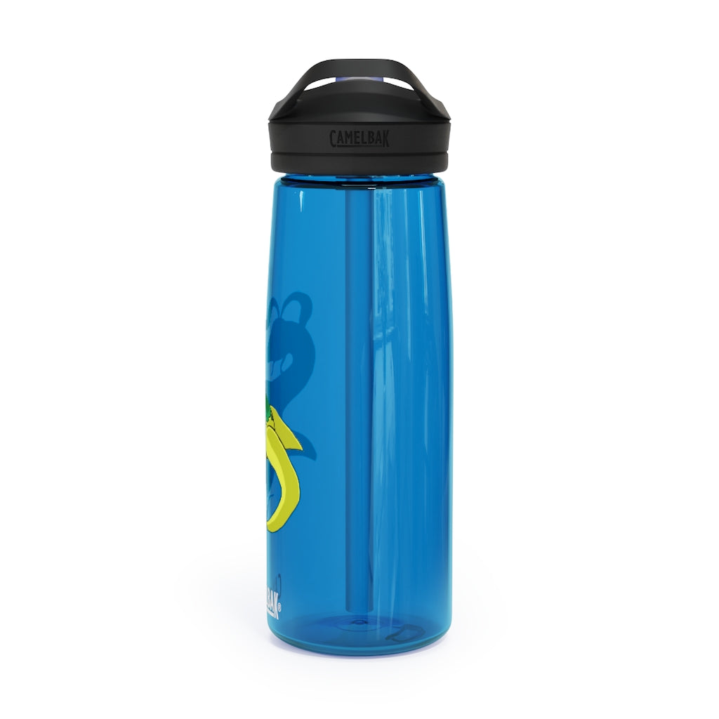 Alpro CamelBak Eddy® Water Bottle in 20oz and 25oz sizes, showcasing its robust design and easy-carry handle.