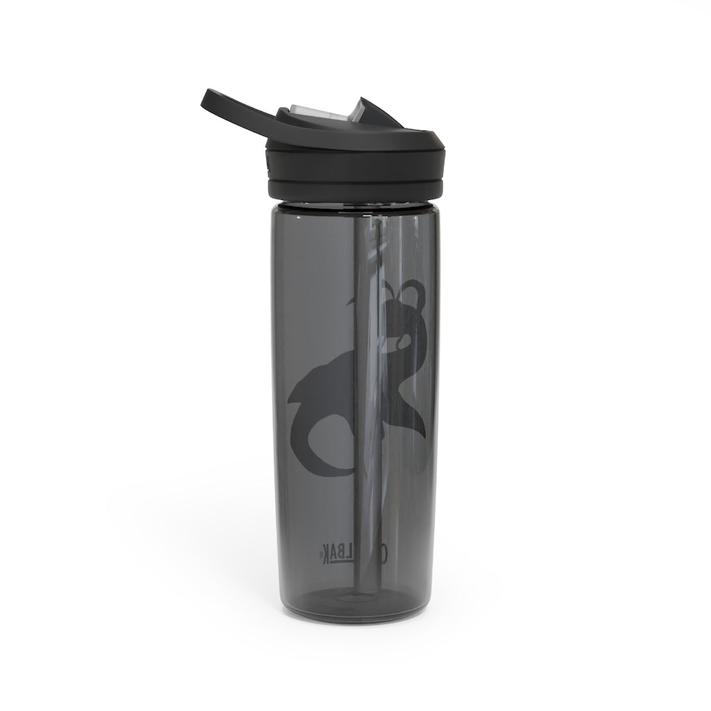 Alpro CamelBak Eddy® Water Bottle in 20oz and 25oz sizes, showcasing its robust design and easy-carry handle.