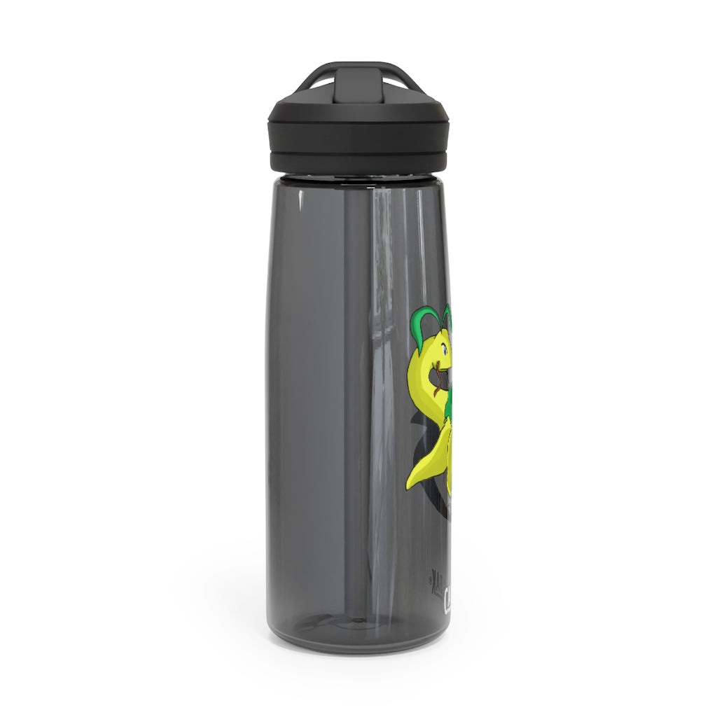 Alpro CamelBak Eddy® Water Bottle in 20oz and 25oz sizes, showcasing its robust design and easy-carry handle.