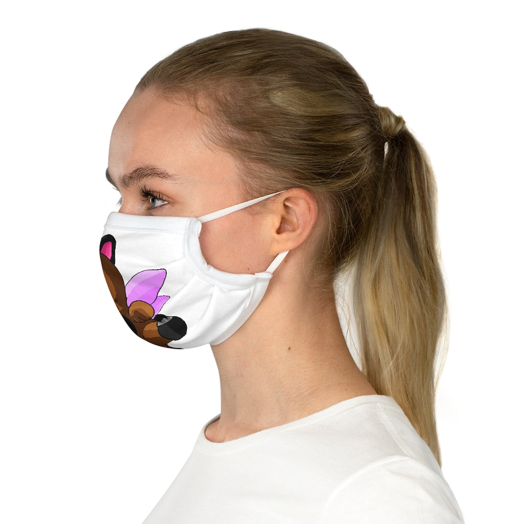 Angebear Cotton Face Mask featuring colorful motifs and adjustable earloops, made from 100% cotton for comfort and style.
