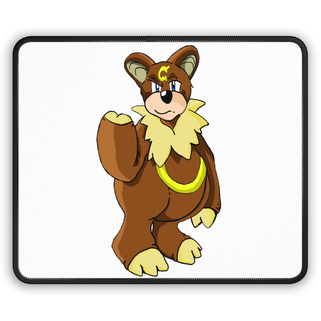 Angeburudm Gaming Mouse Pad featuring vibrant custom designs and stitched edges for durability, measuring 9x7 inches.