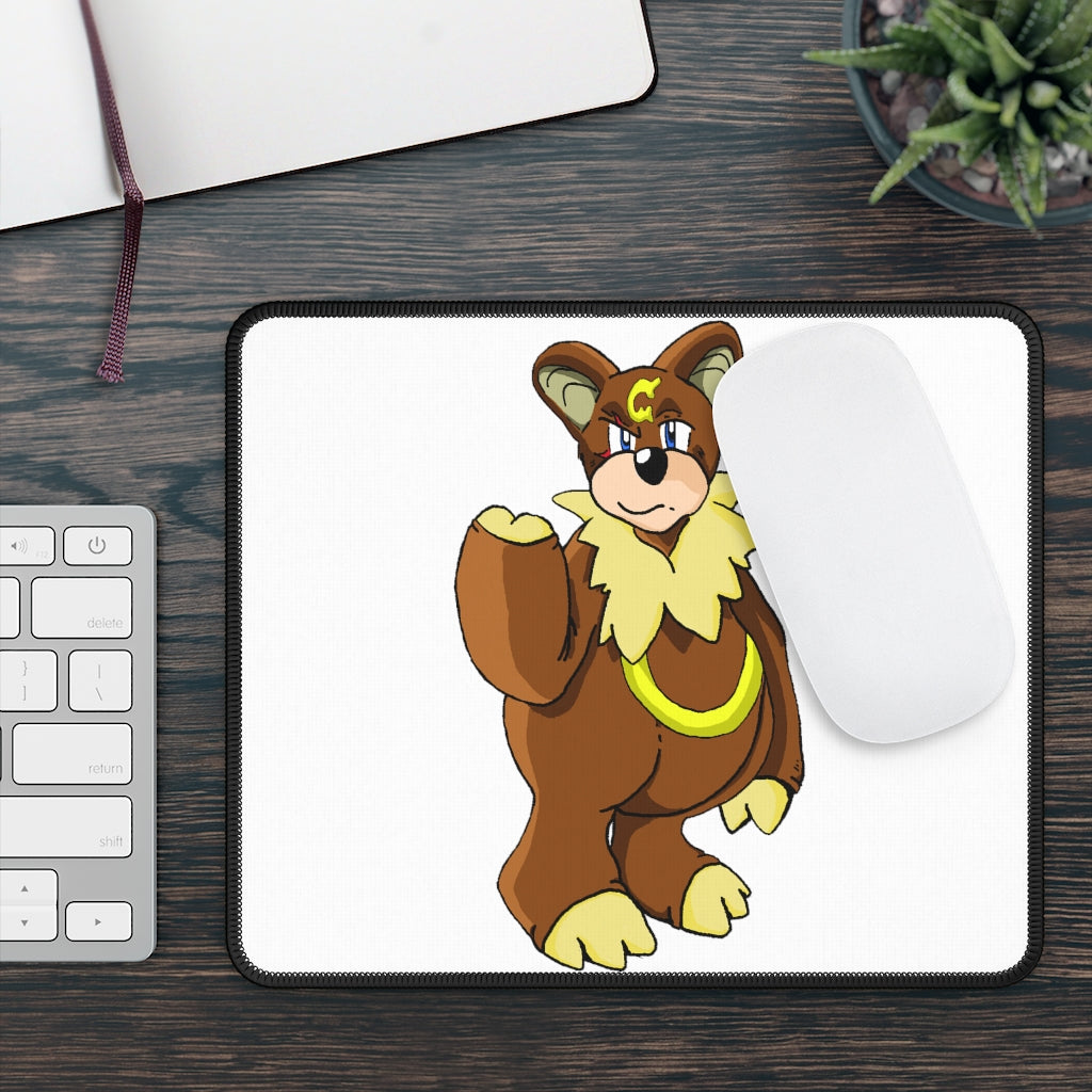 Angeburudm Gaming Mouse Pad featuring vibrant custom designs and stitched edges for durability, measuring 9x7 inches.