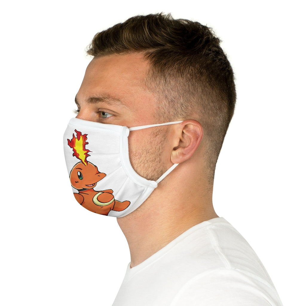 Angetapir Cotton Face Mask featuring beautiful motifs, made from 100% cotton with adjustable earloops and nose wire.