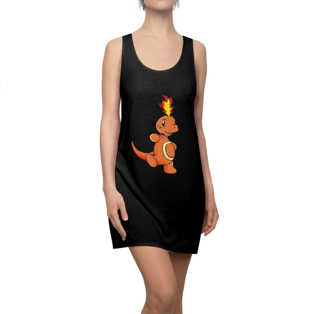 Angetapir Women's Cut & Sew Racerback Dress featuring a stylish design and comfortable fit, perfect for various occasions.