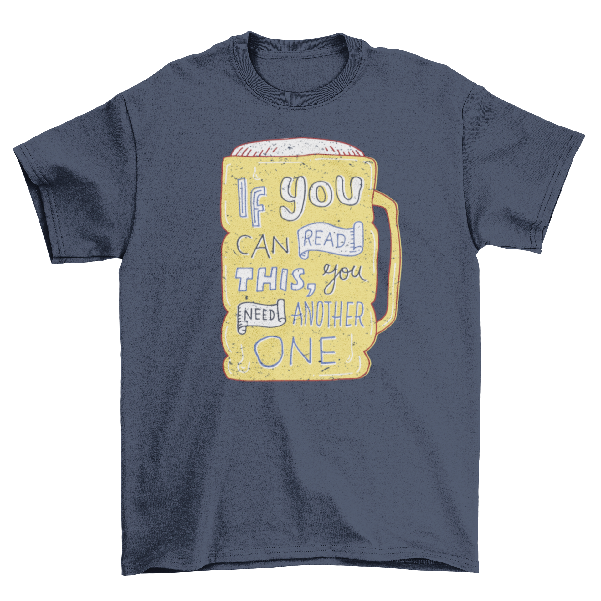 Another Beer T-Shirt featuring a humorous quote and a full beer mug design, perfect for beer lovers.