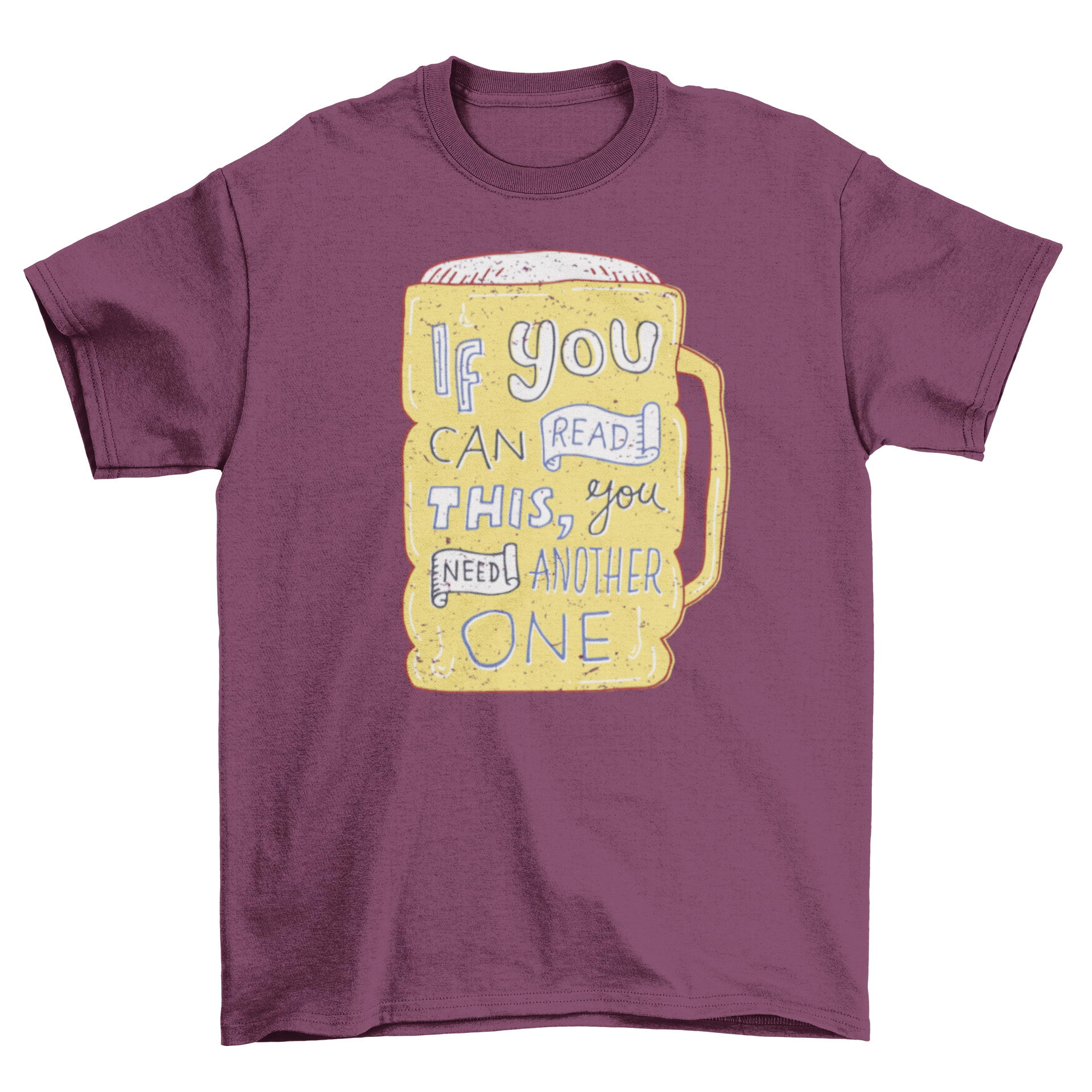 Another Beer T-Shirt featuring a humorous quote and a full beer mug design, perfect for beer lovers.