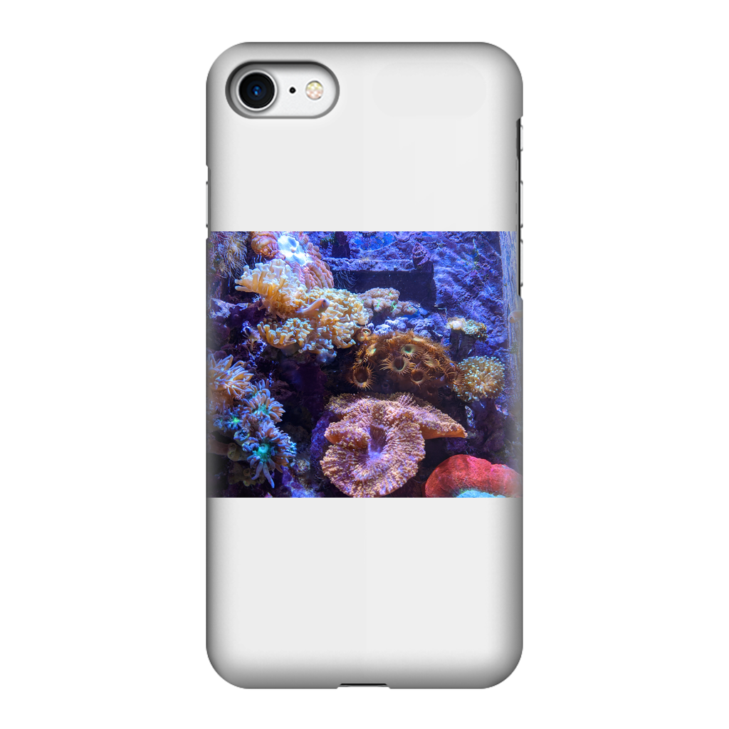 Aquarium Fully Printed Tough Phone Case showcasing vibrant underwater designs with dual-layer protection.