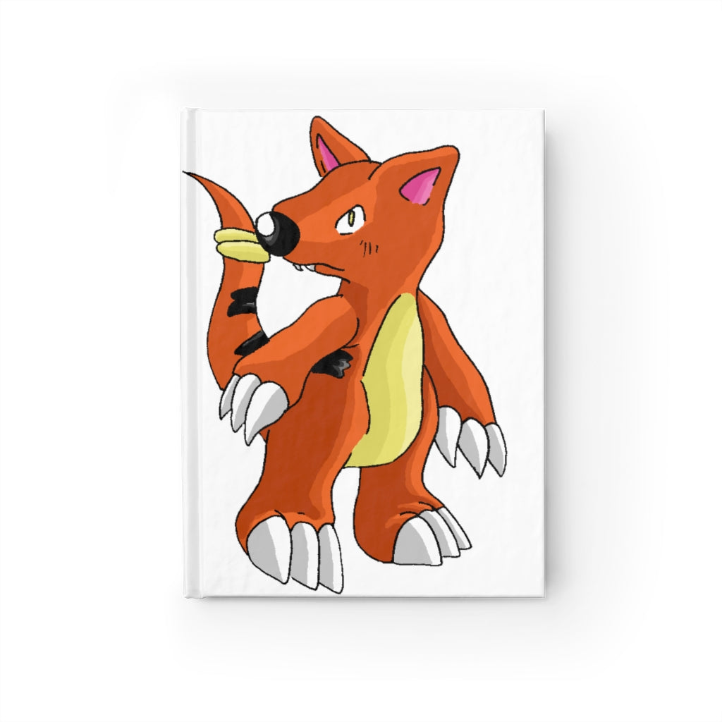 Arcadash Journal - Blank with hardcover and wraparound print, showcasing its blank pages for creativity.