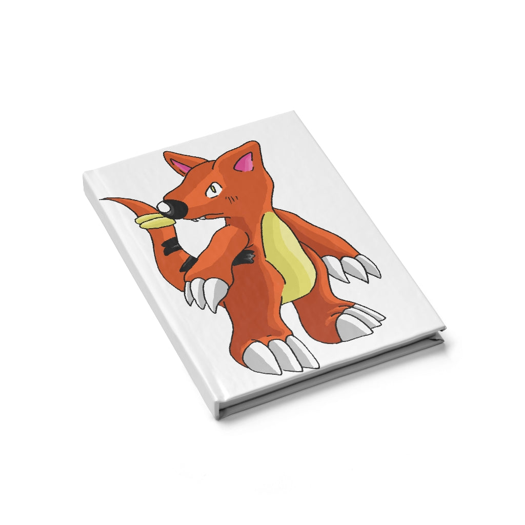 Arcadash Journal - Blank with hardcover and wraparound print, showcasing its blank pages for creativity.