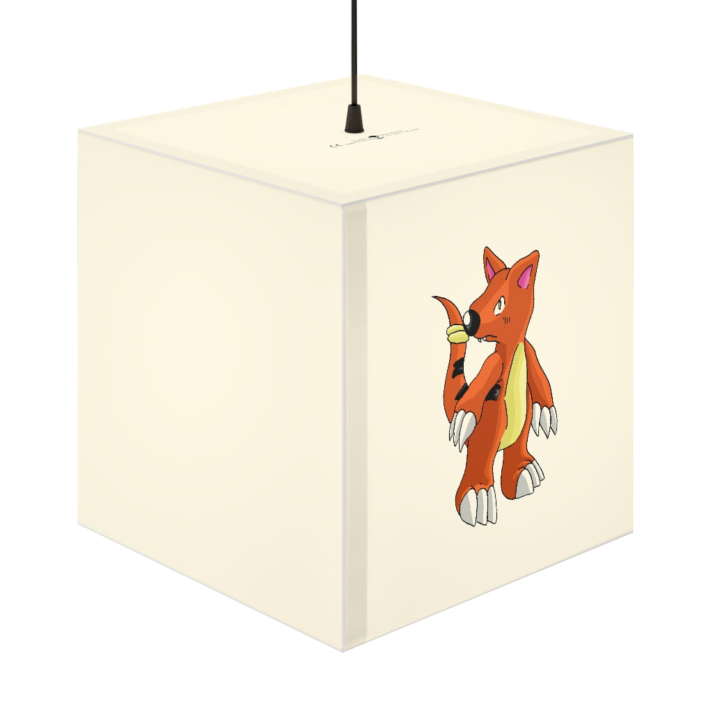 Arcadash Personalized Lamp showcasing a unique cube design, perfect for indoor decor with customizable lighting options.