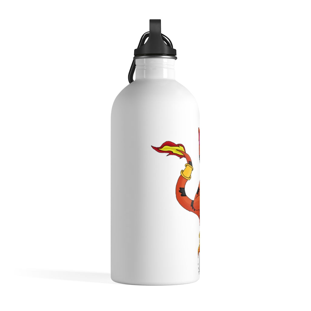 Arcadash Stainless Steel Water Bottle with a plastic screw top and stylish print, perfect for hydration on the go.
