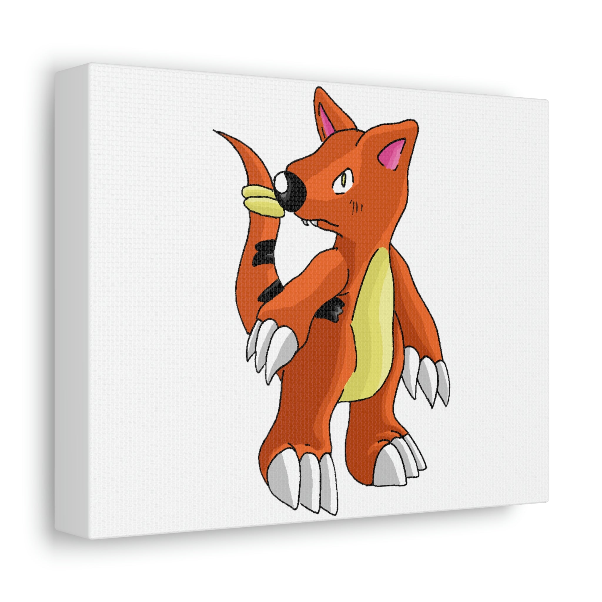 Arcadash Stretched Canvas featuring vibrant artwork stretched over a sturdy wooden frame, ideal for indoor decoration.