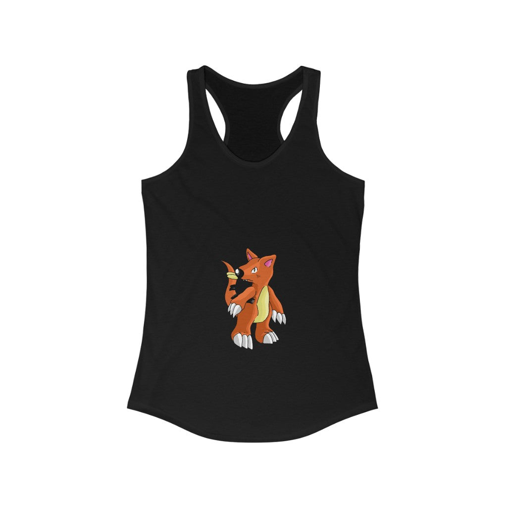 Arcadash Women's Ideal Racerback Tank in a stylish slim fit, showcasing a racerback design and soft fabric.