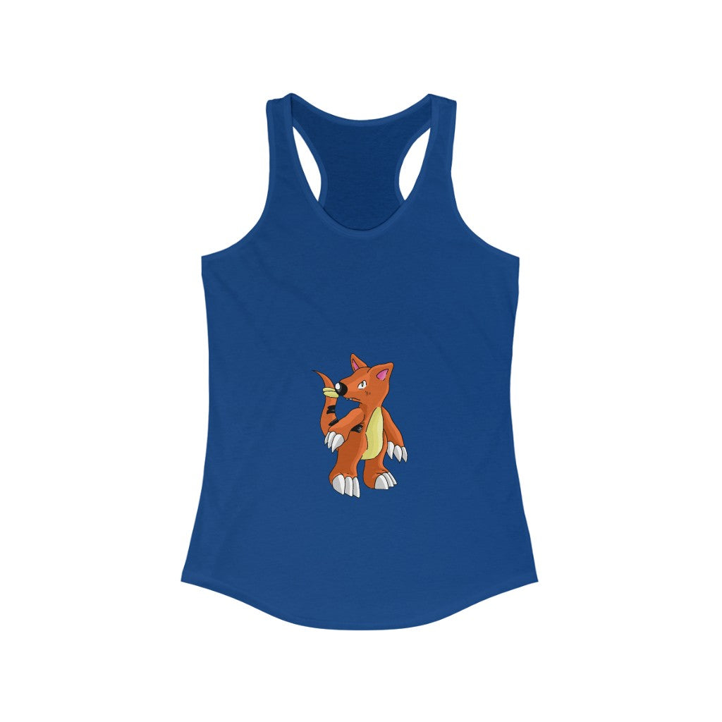 Arcadash Women's Ideal Racerback Tank in a stylish slim fit, showcasing a racerback design and soft fabric.