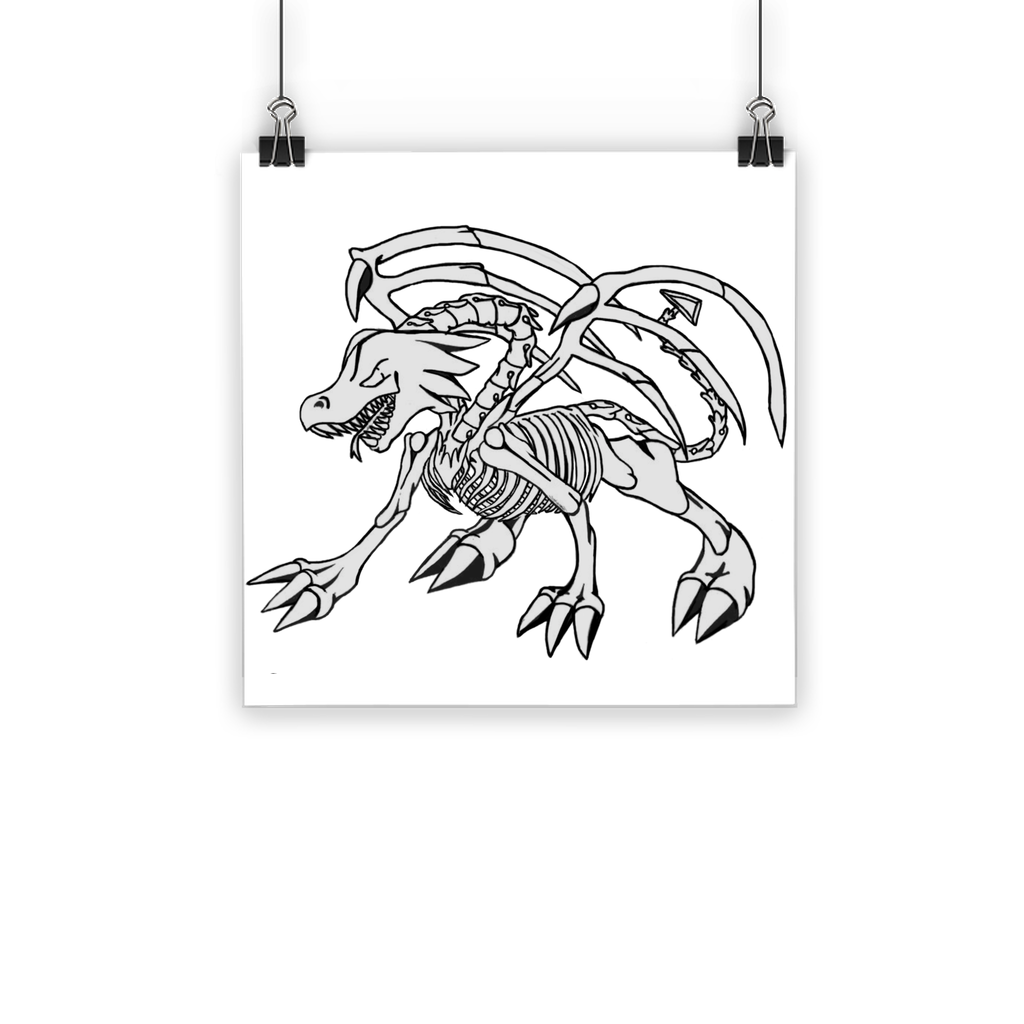 Argon Classic Poster showcasing vibrant colors on semi-gloss paper, suitable for indoor and outdoor use.