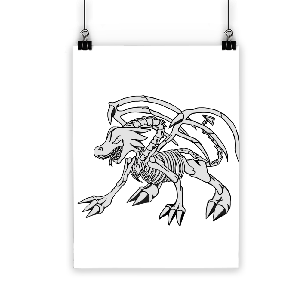 Argon Classic Poster showcasing vibrant colors on semi-gloss paper, suitable for indoor and outdoor use.