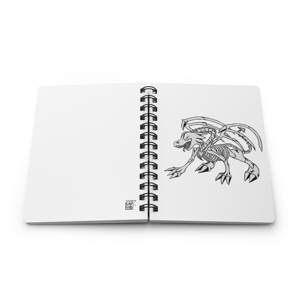 Argon Spiral Bound Journal with glossy cover and lined pages, showcasing its stylish design and durability.