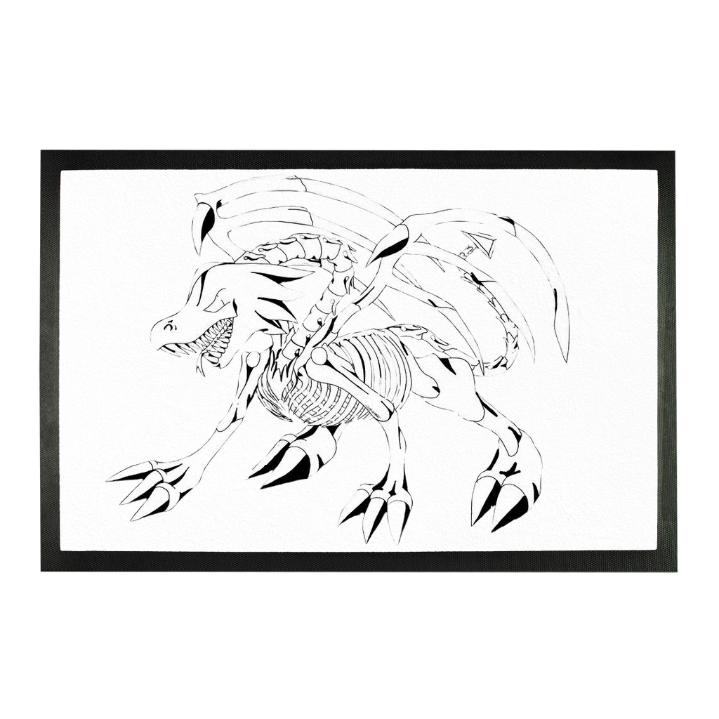 Argon Sublimation Doormat featuring a customizable polyester surface and durable rubber backing, ideal for personalized designs.