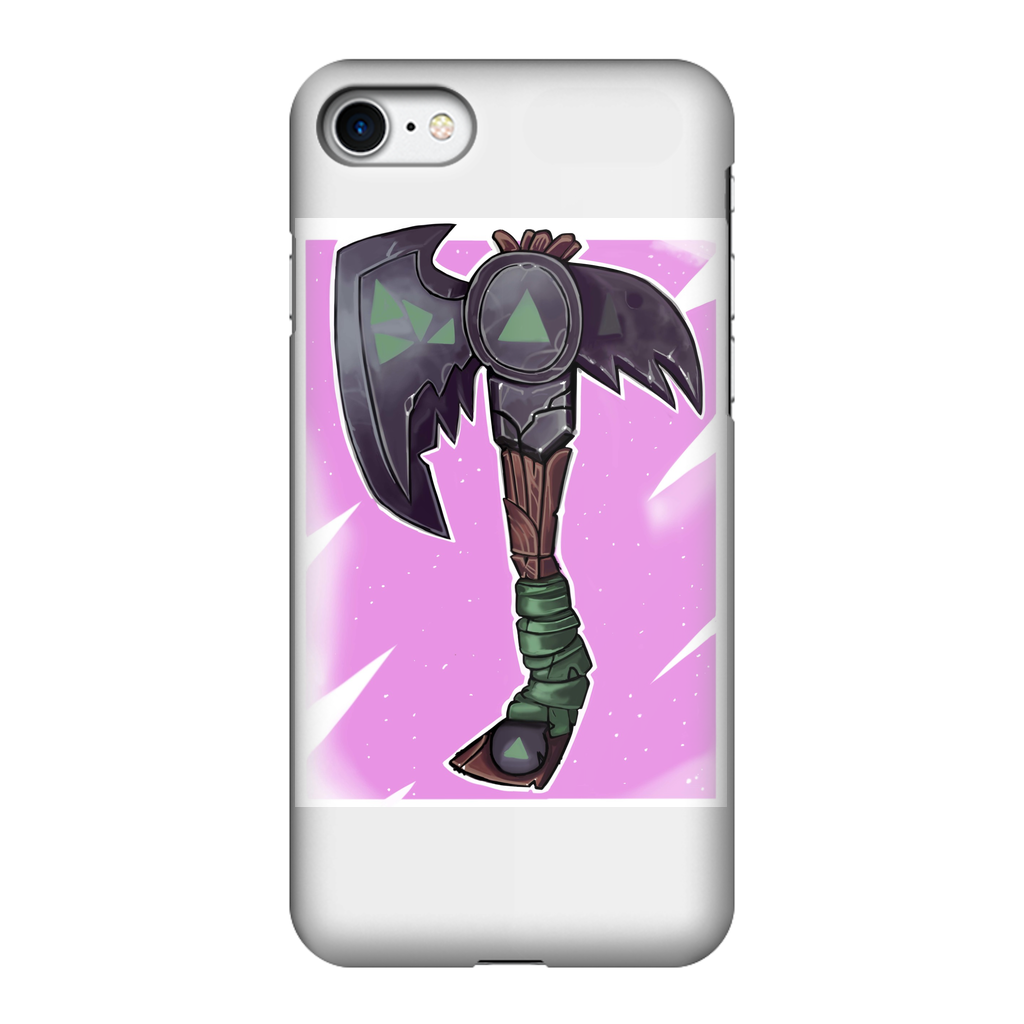 Axe Fully Printed Tough Phone Case showcasing vibrant design and dual-layer protection.