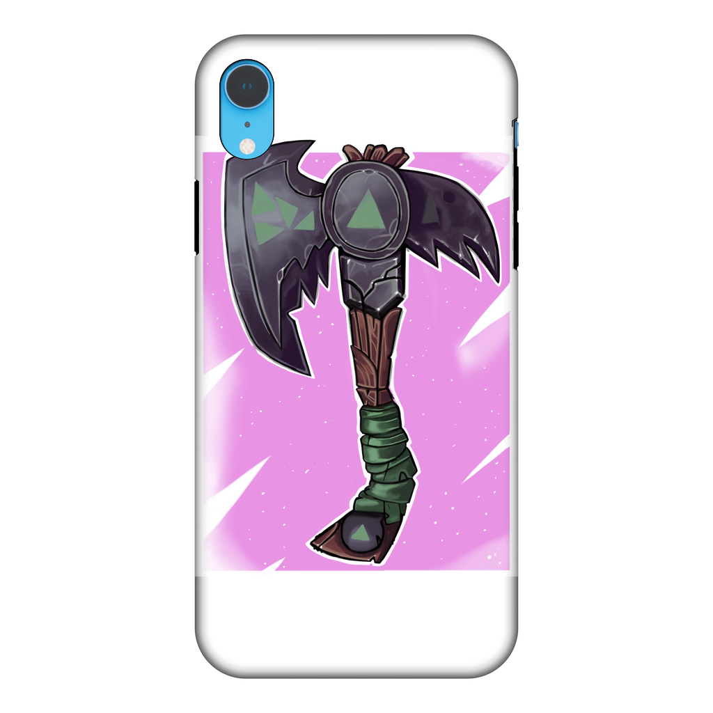 Axe Fully Printed Tough Phone Case showcasing vibrant design and dual-layer protection.