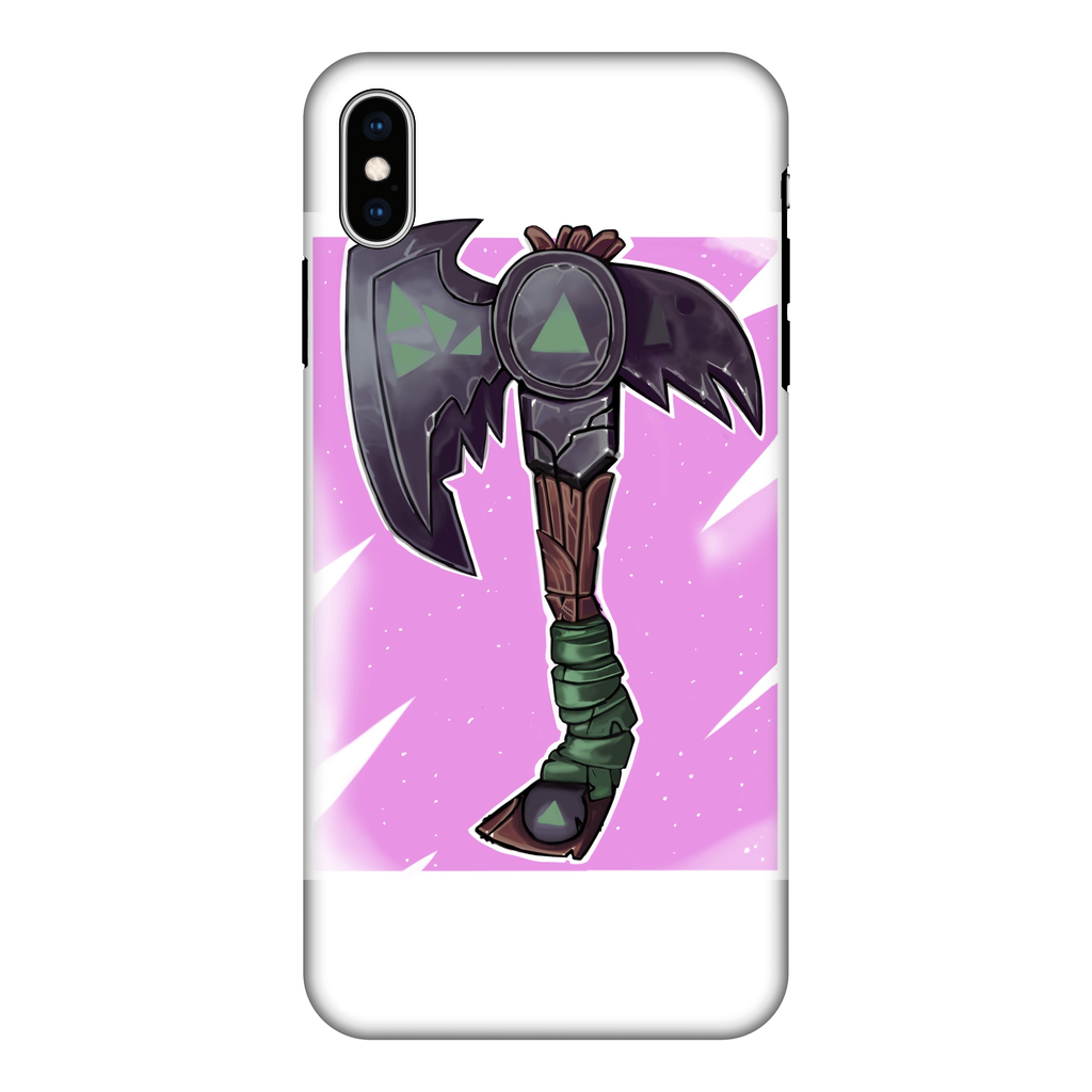 Axe Fully Printed Tough Phone Case showcasing vibrant design and dual-layer protection.