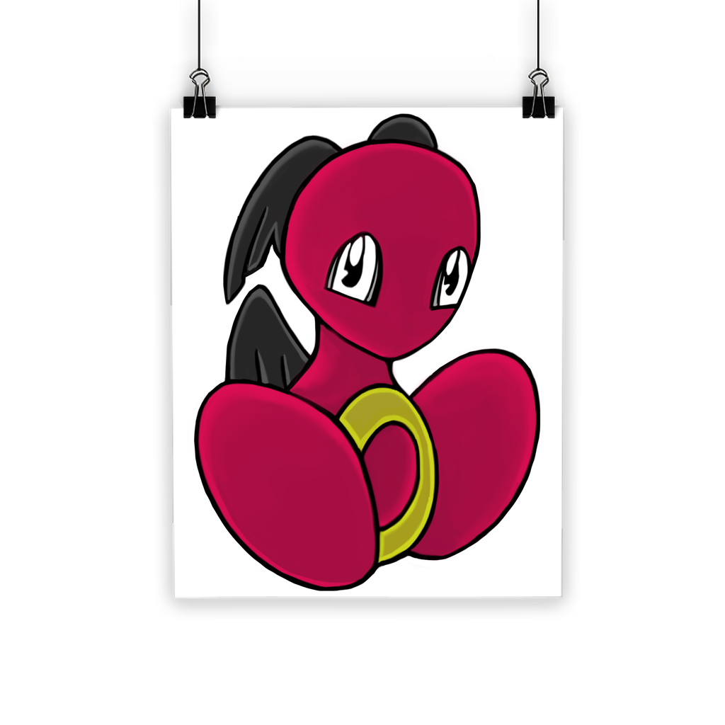 Baiyu Classic Poster showcasing vibrant colors and a semi-gloss finish, ideal for indoor and outdoor display.