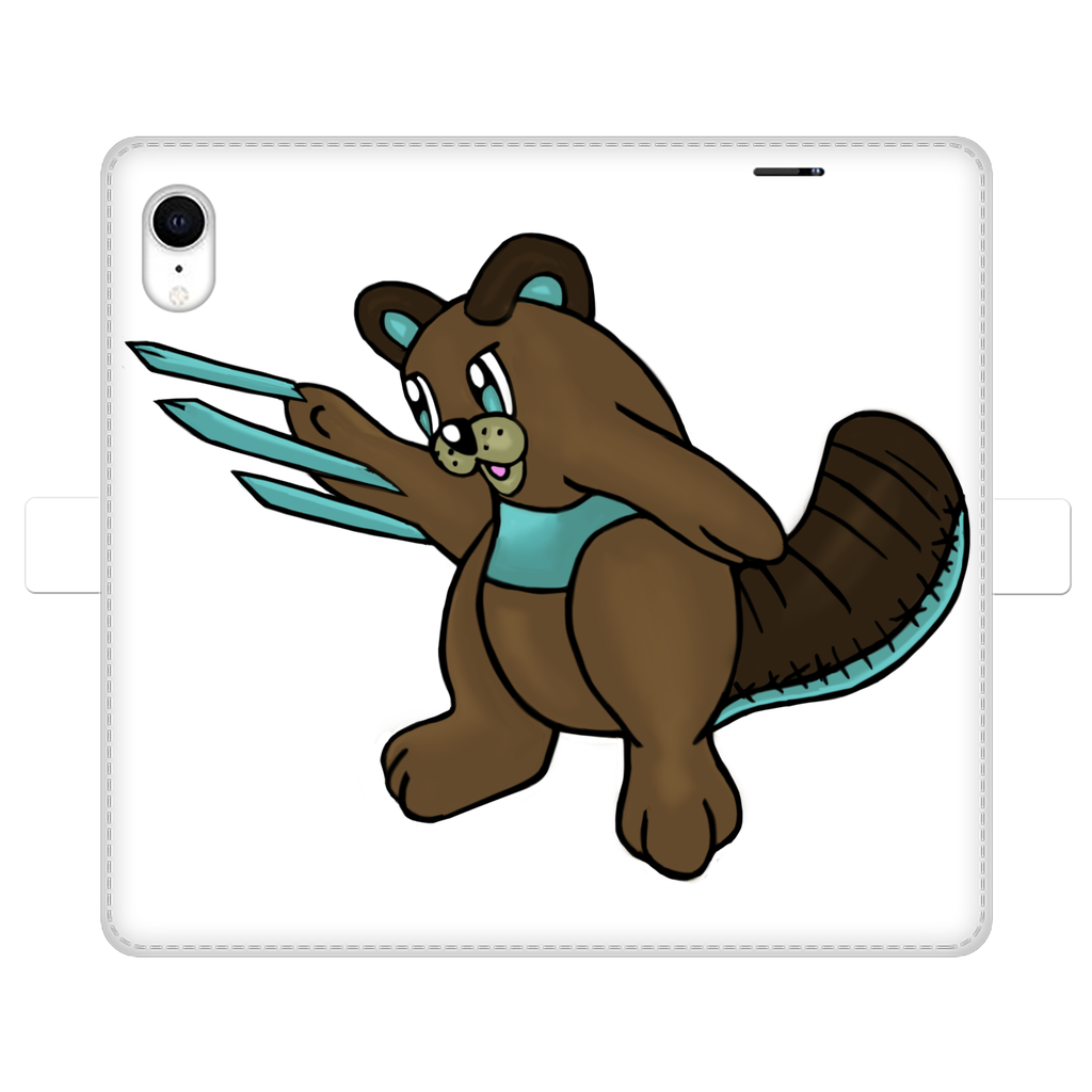 Beaveice Fully Printed Wallet Case featuring vibrant designs, faux leather material, and magnetic closure for iPhone and Samsung S-series.