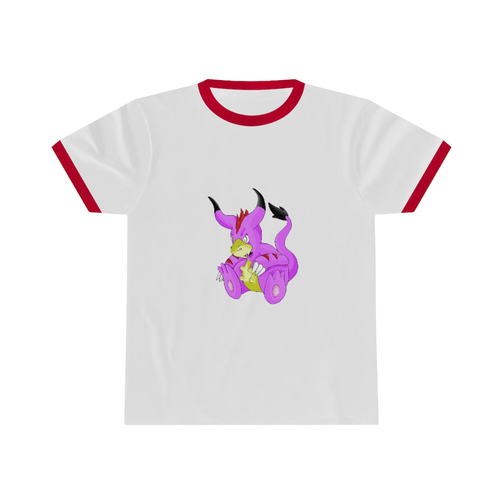 Beboxu Unisex Ringer Tee displayed in various colors, showcasing its lightweight fabric and stylish design.