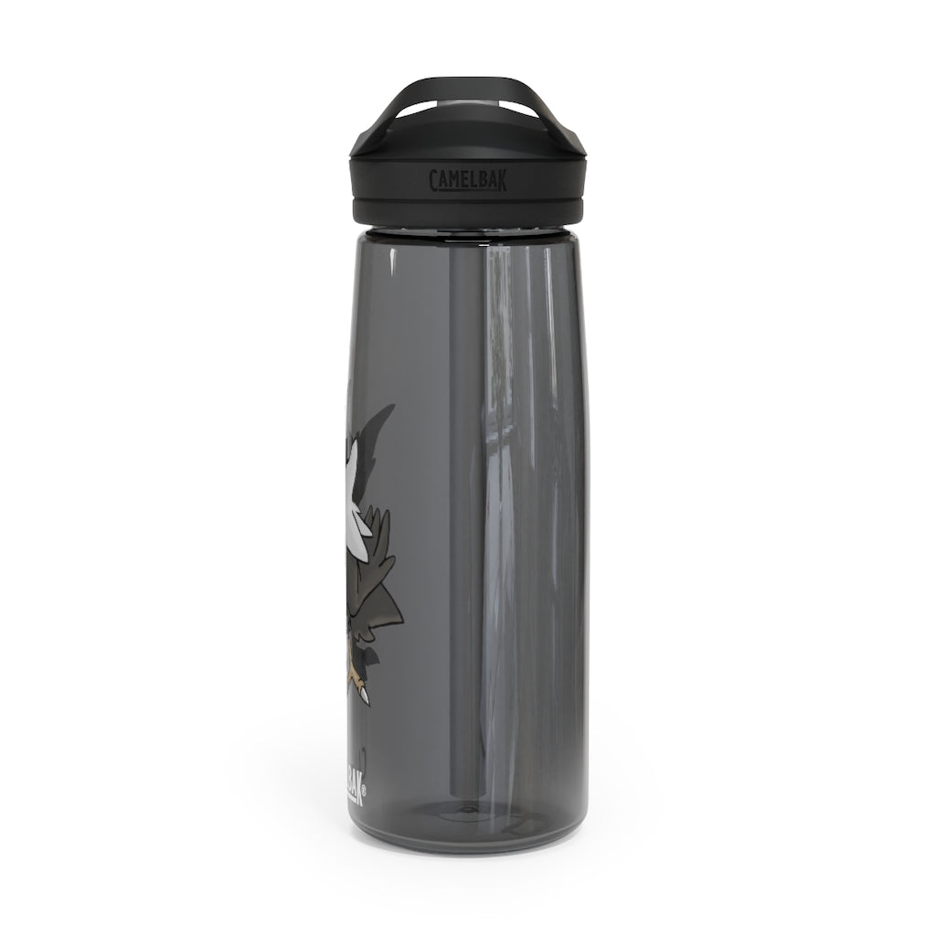 BiChipla CamelBak Eddy® Water Bottle in 20oz and 25oz sizes, showcasing its durable Tritan™ material and spill-proof design.