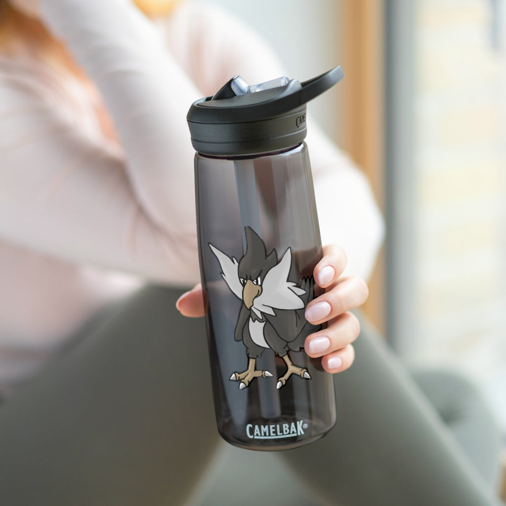 BiChipla CamelBak Eddy® Water Bottle in 20oz and 25oz sizes, showcasing its durable Tritan™ material and spill-proof design.
