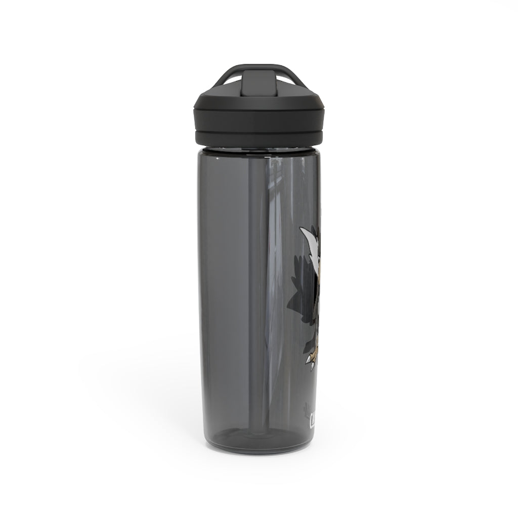 BiChipla CamelBak Eddy® Water Bottle in 20oz and 25oz sizes, showcasing its durable Tritan™ material and spill-proof design.