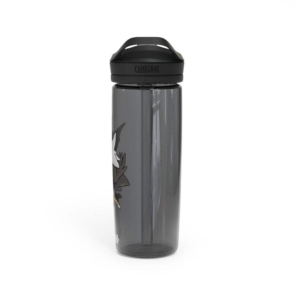 BiChipla CamelBak Eddy® Water Bottle in 20oz and 25oz sizes, showcasing its durable Tritan™ material and spill-proof design.