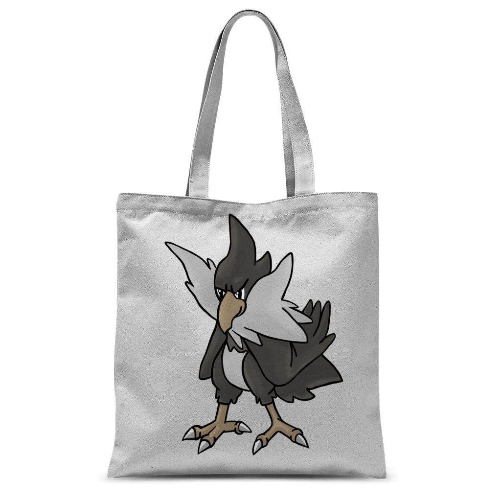 BiChipla Classic Sublimation Tote Bag in vibrant colors, showcasing its spacious design and customizable front and rear.