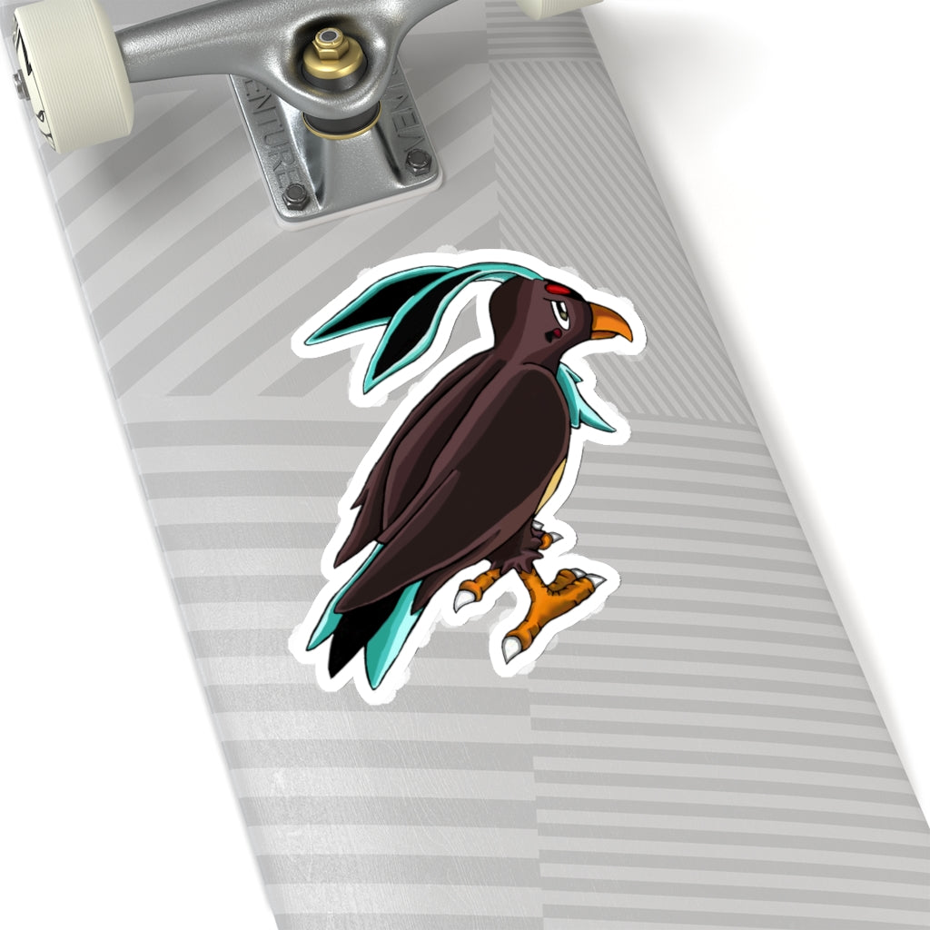 Birdam Kiss-Cut Stickers showcasing various custom shapes and sizes on a clean background.