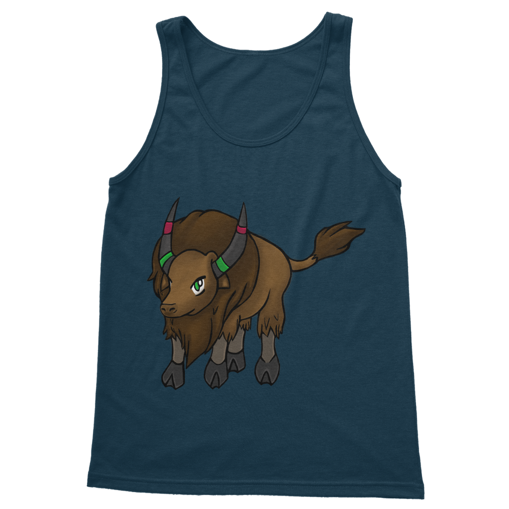 Bitox Classic Adult Vest Top in various colors, showcasing its unisex design and comfortable fit.