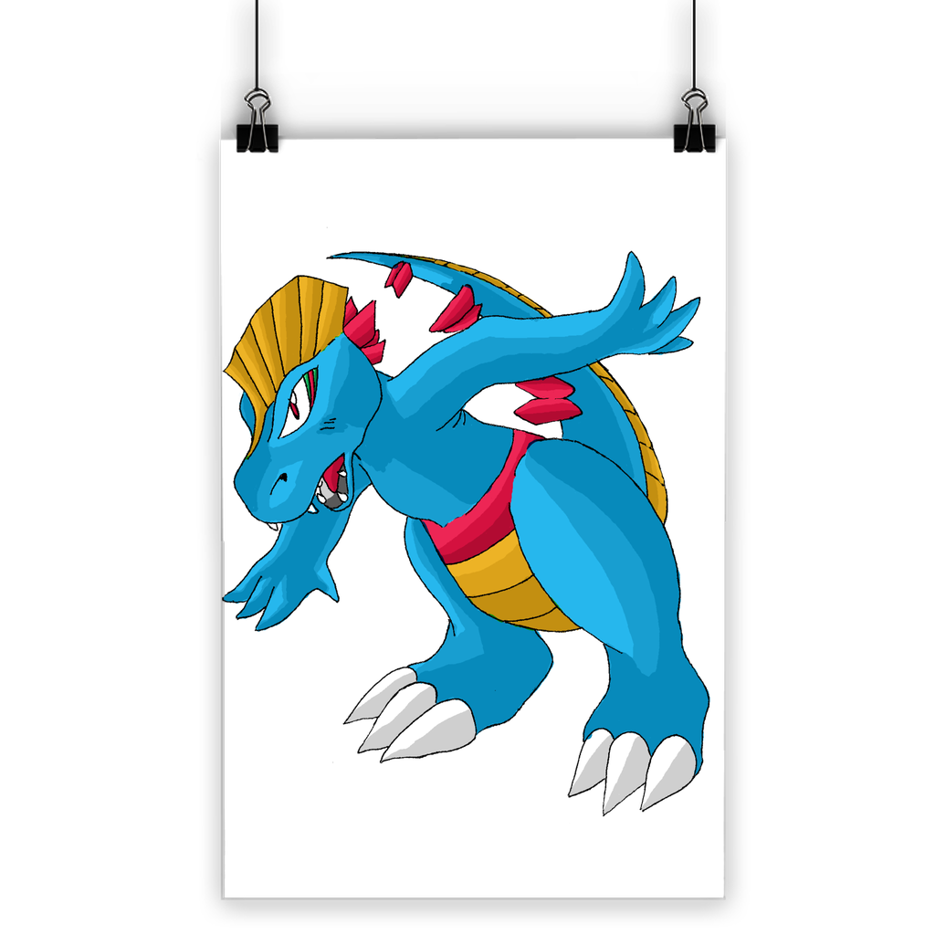 Blastdile Classic Poster featuring vibrant colors on semi-gloss paper, ideal for indoor and outdoor use.