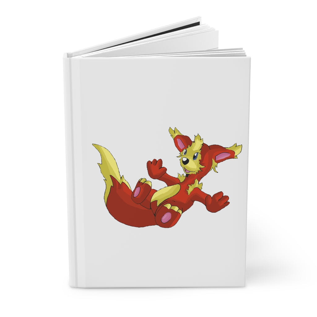Blazeon Hardcover Journal Matte with customizable covers and lined pages, showcasing its stylish matte finish and durable hardcover design.