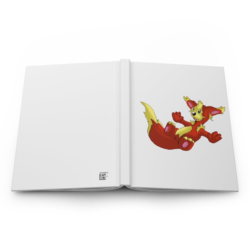 Blazeon Hardcover Journal Matte with customizable covers and lined pages, showcasing its stylish matte finish and durable hardcover design.