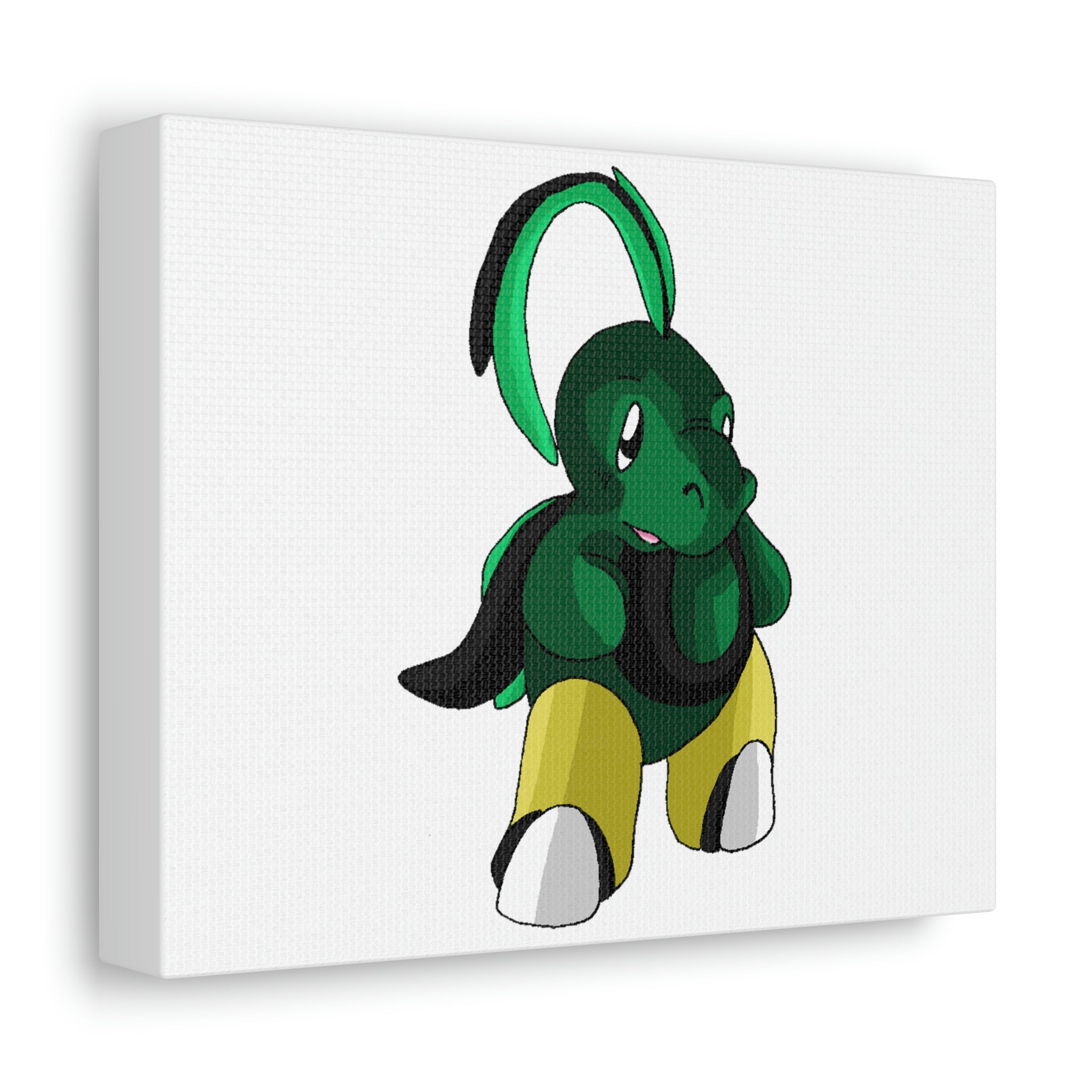 Bliscor Stretched Canvas featuring vibrant artwork on a wooden frame, ideal for indoor decoration.