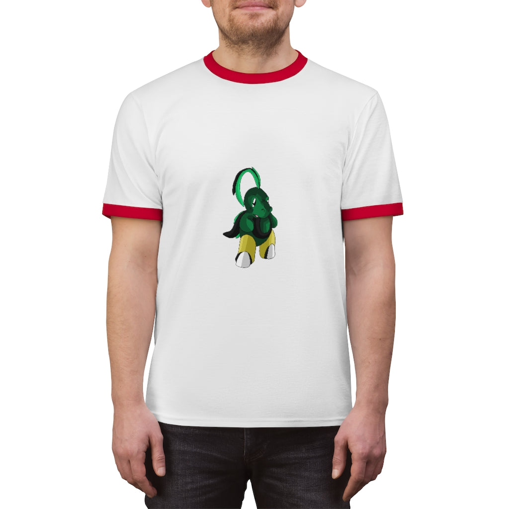 Bliscor Unisex Ringer Tee in various colors, showcasing its lightweight fabric and stylish design.