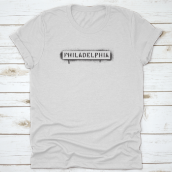 Blue grunge rubber stamp featuring the name Philadelphia, ideal for crafting and personalization.