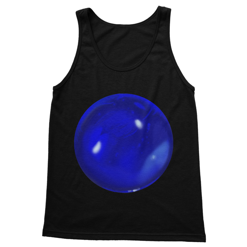 Blue Orb Classic Adult Vest Top in various colors, showcasing its unisex design and high-quality fabric.