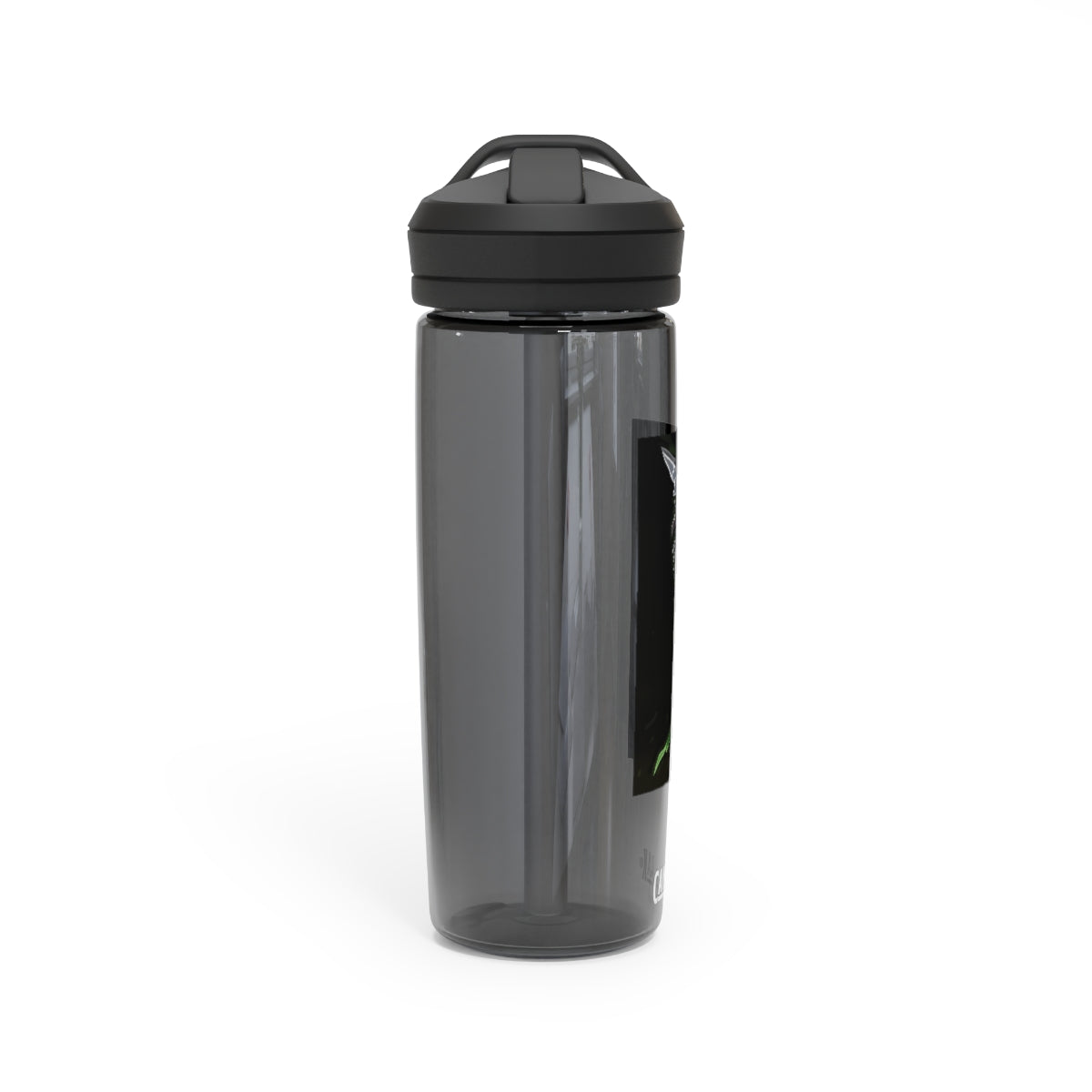 Bone Crusher Scythe CamelBak Eddy® Water Bottle in 20oz and 25oz sizes, showcasing its durable Tritan™ material and spill-proof design.