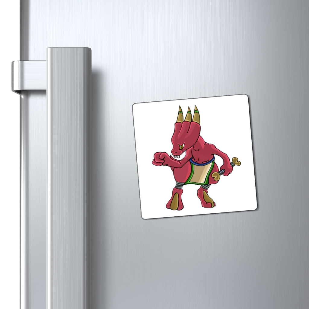 Bonegar Magnets displayed on a metallic surface, showcasing their strong hold and sleek black backing.