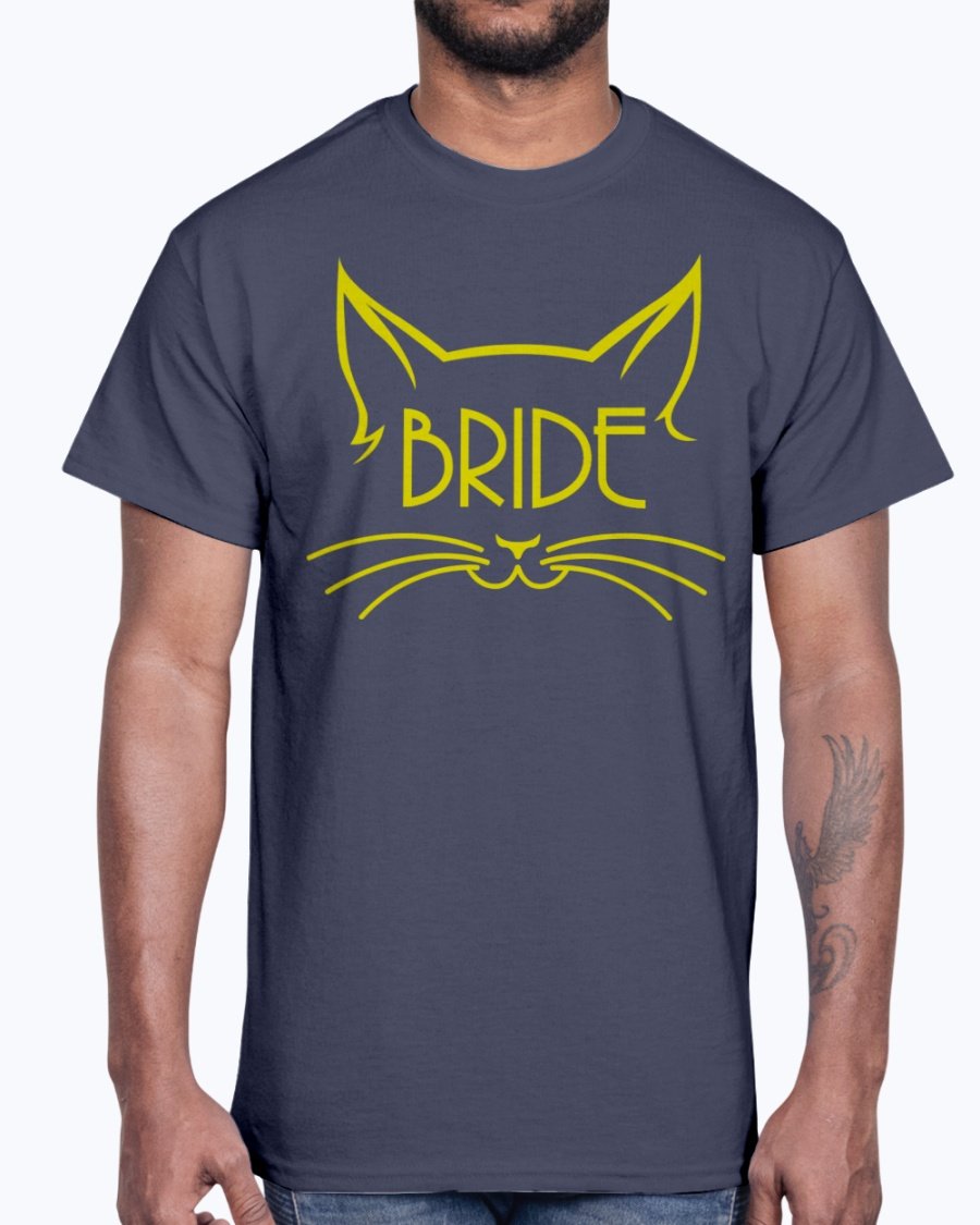 Bride Cotton Tee for bridal parties, featuring a classic fit and durable cotton blend, perfect for wedding celebrations.